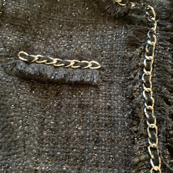 *HOST PICK* Boston proper jacket sparkles with chain detail - Picture 15 of 16